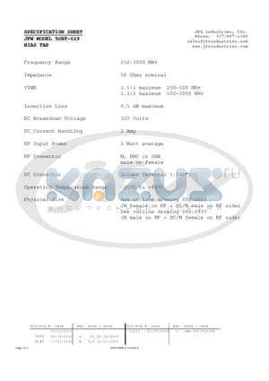 50BT-029 datasheet - BIAS TAP