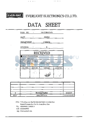 383-2UBC-C470 datasheet - CHOICE OF VARIOUS VIEWING ANGLES