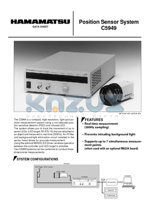 C5949 datasheet - Position Sensor System