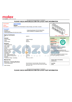 51015-0900 datasheet - 2.00mm (.079