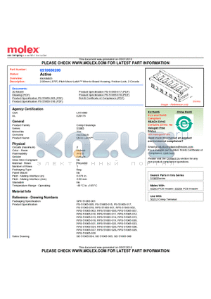 51065-0200 datasheet - 2.00mm (.079