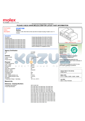 51067-1400 datasheet - 3.50mm (.138