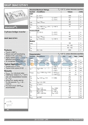 38AC12T4V1_08 datasheet - 3-phase bridge inverter