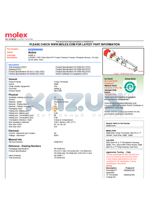 39-00-0065 datasheet - 4.20mm (.165