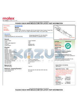 39-00-0308 datasheet - 2.36mm (.093