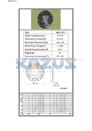 BMS-2811 datasheet - BMS-2811