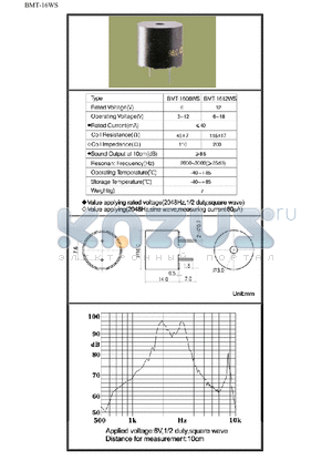 BMT-1606WS datasheet - BMT-1606WS