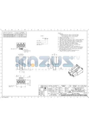 39-01-4031 datasheet - 3 CIRCUIT RECEPTACLE,(MINI-FIT JR.) (MAKE-FIRST/BREAK-LAST)