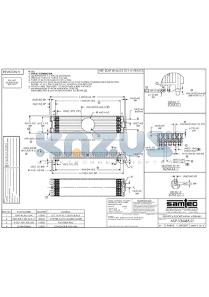 ASP-134485-01 datasheet - VITA 57 CONNECTOR