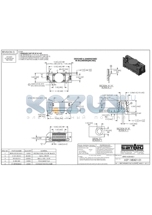 ASP-148421-01 datasheet - 1. STANDARD PART SET UP AS ASP.