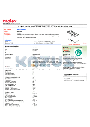 39-29-9085 datasheet - 4.20mm (.165