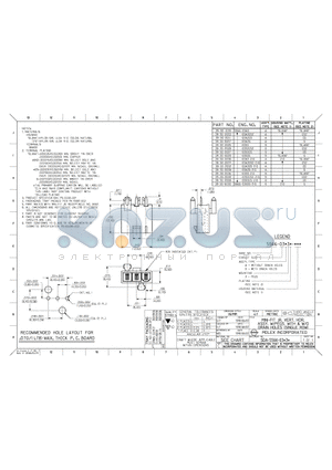 39-30-2035 datasheet - MINI-FIT JR. VERT. HDR. ASSY. W/PEGS, WITH & W/O DRAIN HOLES (SINGLE ROW)