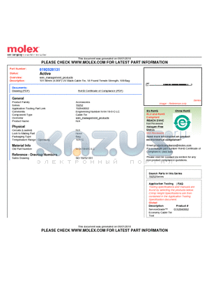 0192520131 datasheet - 101.60mm (4.000