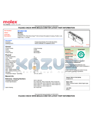 51382-1100 datasheet - 2.00mm (.079