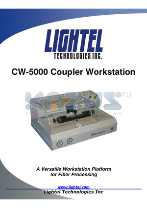 CW-5000 datasheet - Coupler Workstation