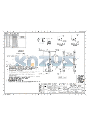 02-06-1131 datasheet - CRIMP TERMINAL, FEMALE (1.57)/.062 DIA., BRASS FOR 24 THRU 30 GA. WIRE