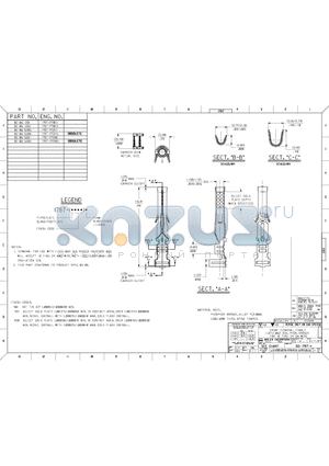 02-06-1201 datasheet - TERMINAL FOR USE WHITH 1.57/0.62 DIA. SERIES HOUSINGS