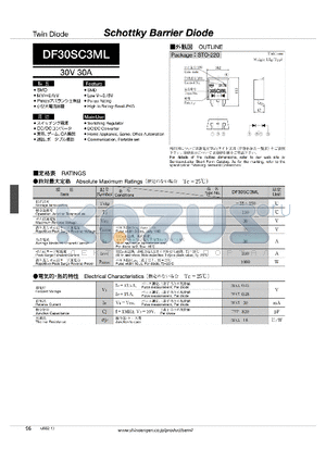 DF30SC3ML_10 datasheet - Schottky Barrier Diode