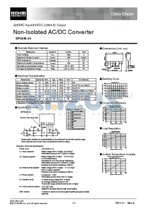 BP5048-24_10 datasheet - Non-Isolated AC/DC Converter