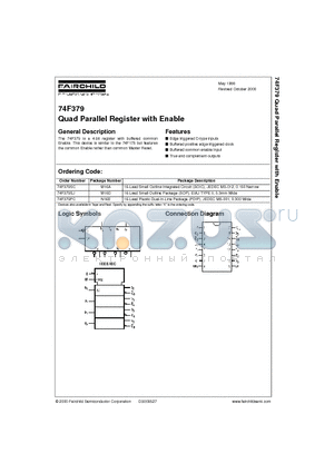 74F379PC datasheet - Quad Parallel Register with Enable