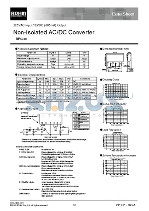 BP5048 datasheet - Non-Isolated AC/DC Converter