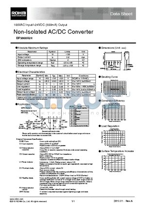 BP5068A24 datasheet - Non-Isolated AC/DC Converter
