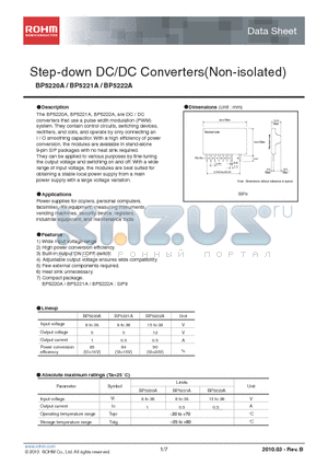 BP5220A_10 datasheet - Step-down DC/DC Converters(Non-isolated)