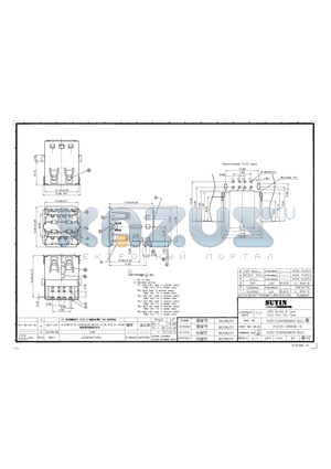 020122MR008S219ZU datasheet - USB SERIES A TYPE DUAL PORT DIP TYPE