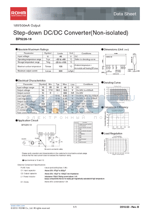 BP5226-18_10 datasheet - Step-down DC/DC Converter(Non-isolated)