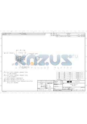 5206514-1 datasheet - LOCKING POST KIT, AMPLIMITE