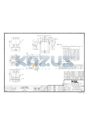 020122MR008S420ZU datasheet - USB SERIES A TYPE R/A DUAL PORT DIP TYPE