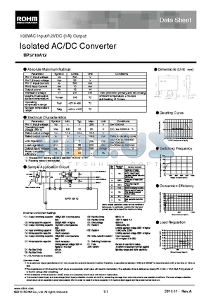 BP5718A12_10 datasheet - Isolated AC/DC Converter