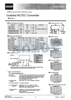 BP5710-1 datasheet - Isolated AC/DC Converter