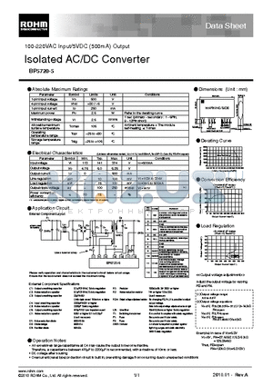 BP5720-5 datasheet - Isolated AC/DC Converter