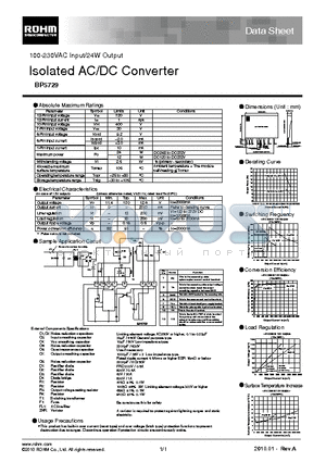 BP5729_10 datasheet - Isolated AC/DC Converter