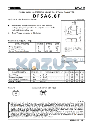 DF546 datasheet - DIODES (DIODES FOR PROTECTING AGAINST ESD)