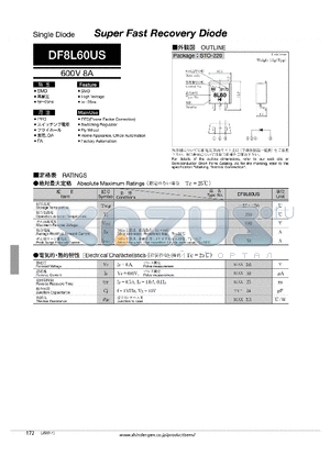 DF8L60US datasheet - Single Diode