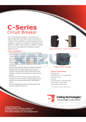CA3-B0-10-450-121-C datasheet - Circuit Breaker