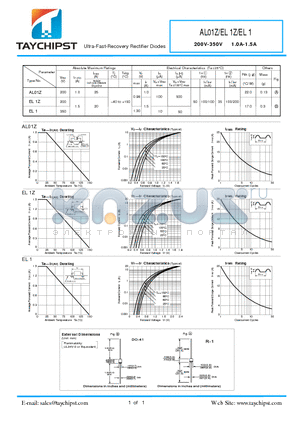 AL01Z datasheet - Ultra-Fast-Recovery Rectifier Diodes