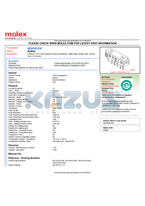 52418-1410 datasheet - 2.00mm (.079