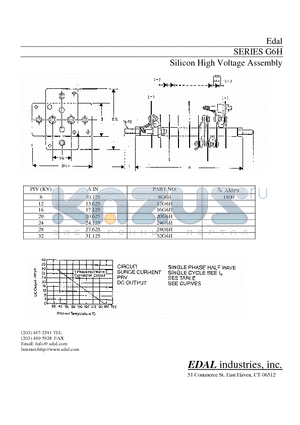 28G6H datasheet - Silicon High Voltage Assembly