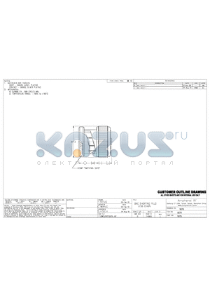 5275 datasheet - MATERIALS AND FINISHES