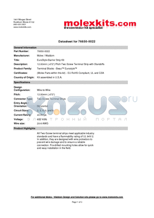 39100-1204 datasheet - 12.00mm (.472