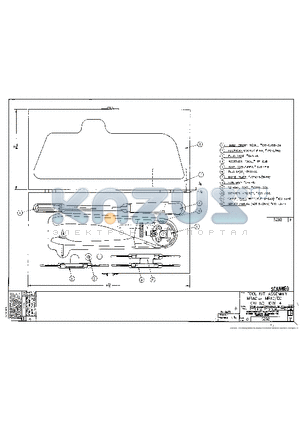 5292 datasheet - TOOL KIT ASSEMBLU MRAC