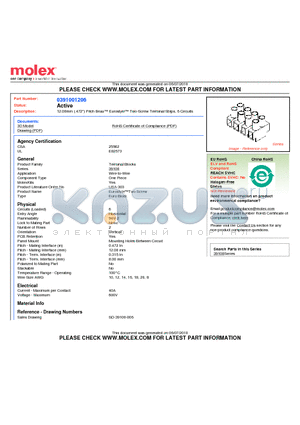 391001206 datasheet - 12.00mm (.472