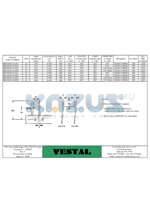 BR/OS100-24-HSO datasheet - Bare Radial Jumper Wire With OS Crimp