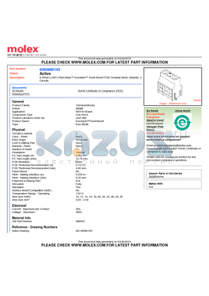 393800103 datasheet - 6.35mm (.250