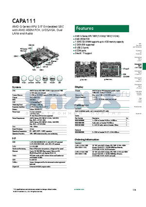 CAPA111 datasheet - AMD A50M FCH