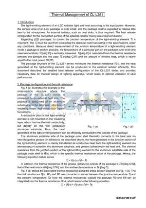 CL-L251-C4 datasheet - LED lamp