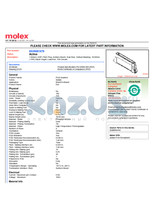 53408-1079 datasheet - 1.00mm (.039